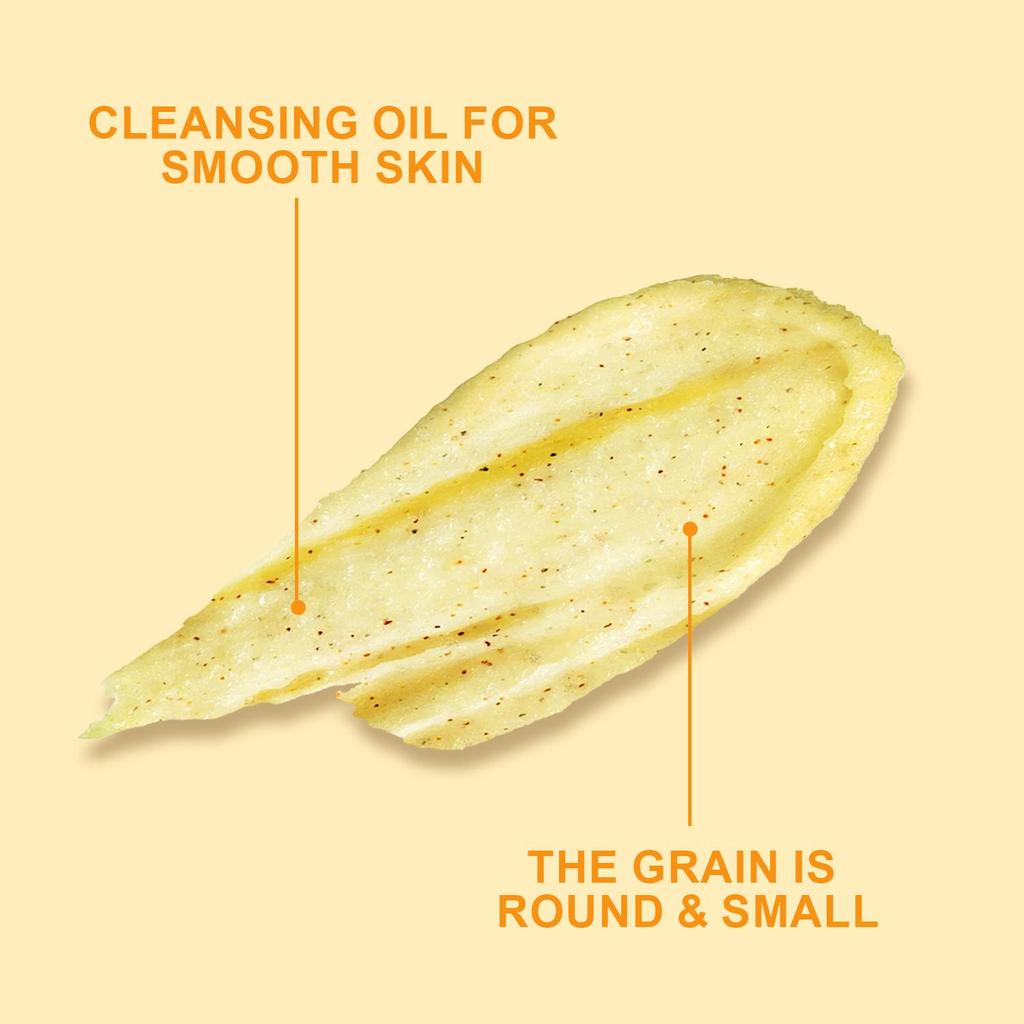 Turmeric Face & Body Scrub- Deep Cleansing of the Skin, Improve Skin Texture, Exfoliating Scrub for All Skin Types,200g