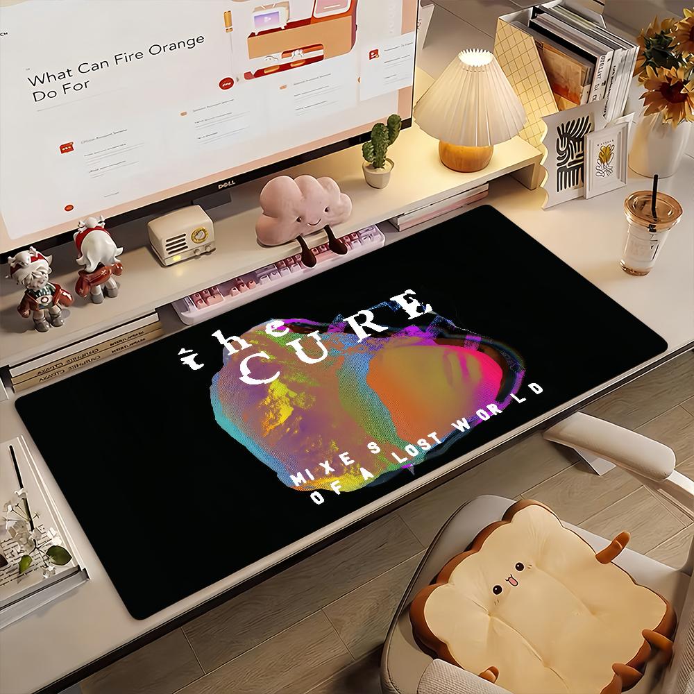 Band The CCureS Mouse Pad Nonslip Rubber Gamer Balance Computer Mat Decoracion Deskmat Laptop Office Large