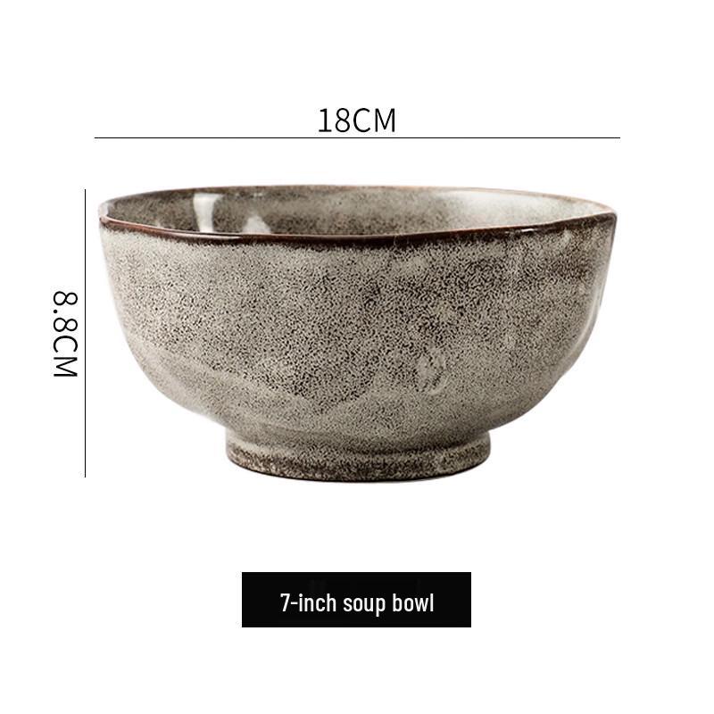 

Abay Retro Kiln-Fired Ceramic Tableware Set