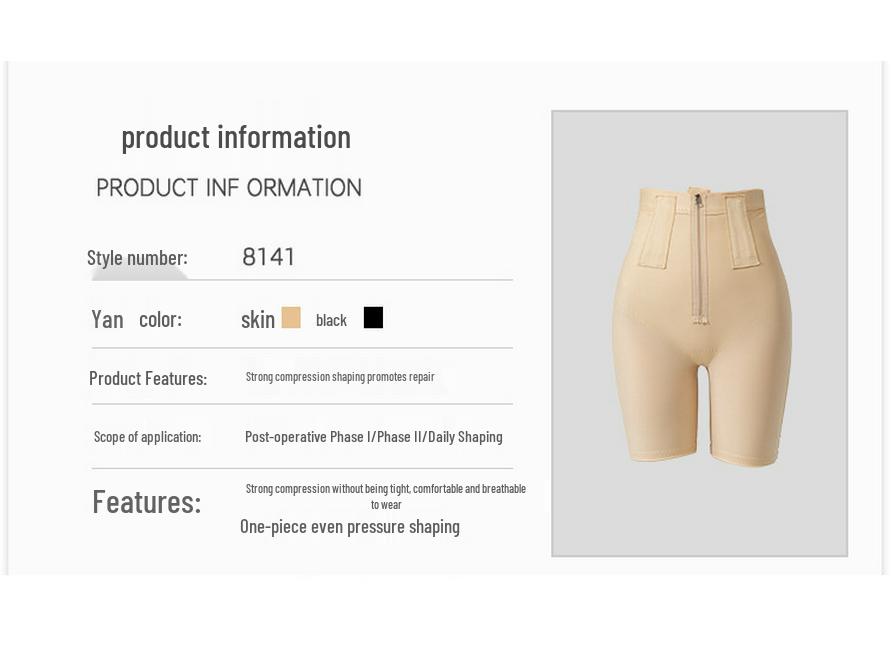 High-Waist Post-OP Body Shaper mit Bauchkontrolle & Hüftlift