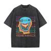 Women Vintage Washed Short Sleeve T-shirt Tame Impala Rock Band Deadbeat Tour 2026 Album Hip Hop Fans Gift T-shirts