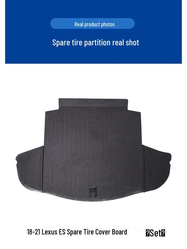 Lexus ES Spare Tire Cover & Trunk Partition Load Mat
