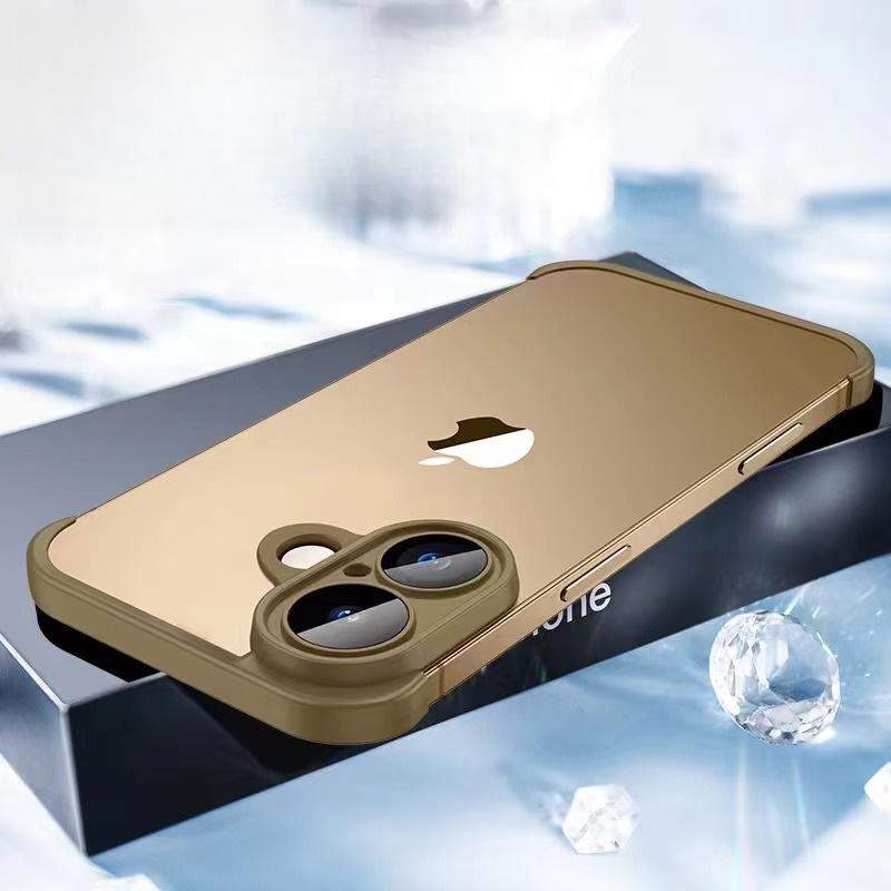 

Встроенная пленка для объектива подходит для чехлов для телефонов Apple 14promax, безрамочный противоударный защитный чехол для iPhone13 12pm iPhone 16 Plus 6.7 Inch