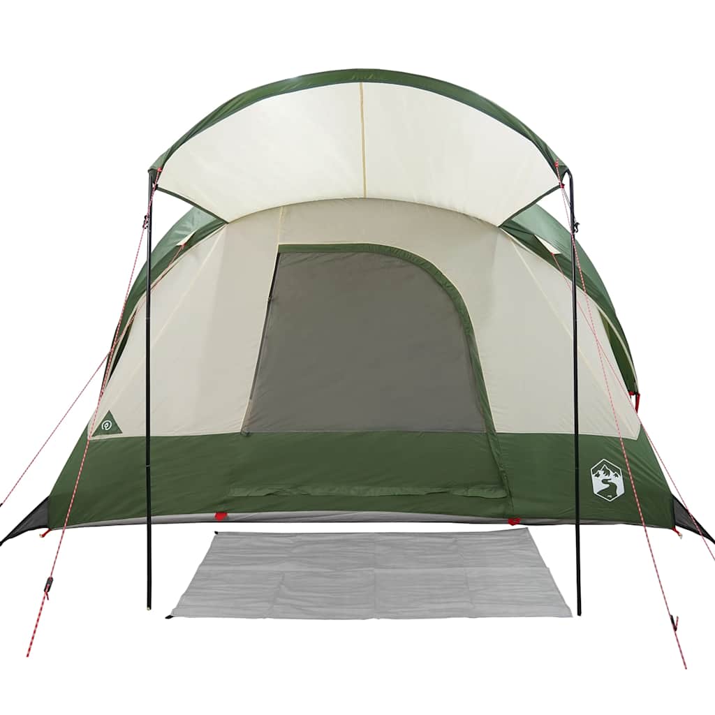 Tunnel Family Tent for 8 Persons Green Waterproof