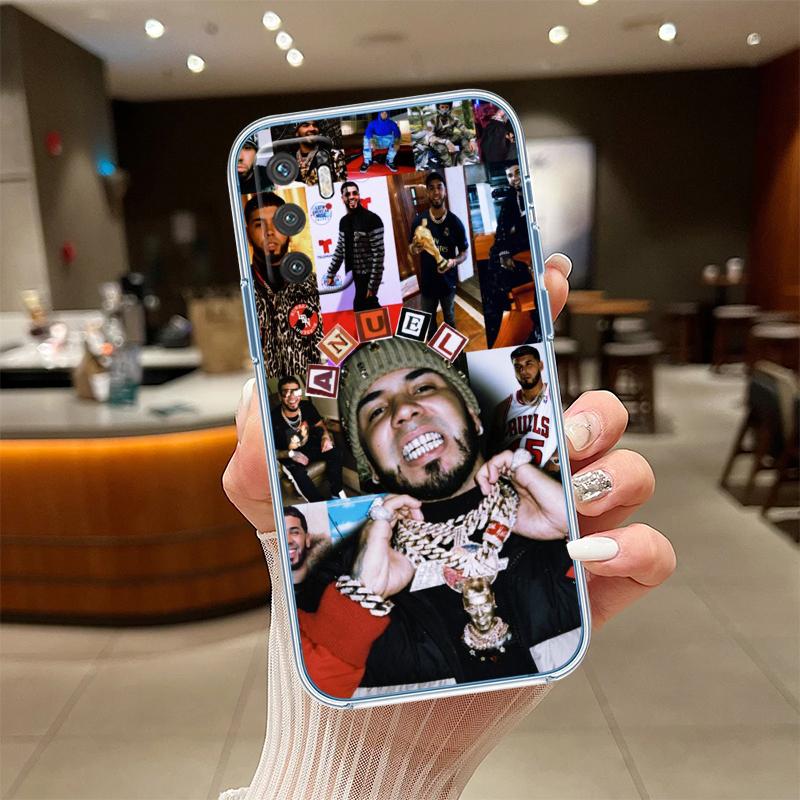 RE8 Anuel AA Transparent Phone Case for Motorola Moto Edge 20 30 40 50 S30 Fusion Ultra Pro Neo Lite + G200 G23