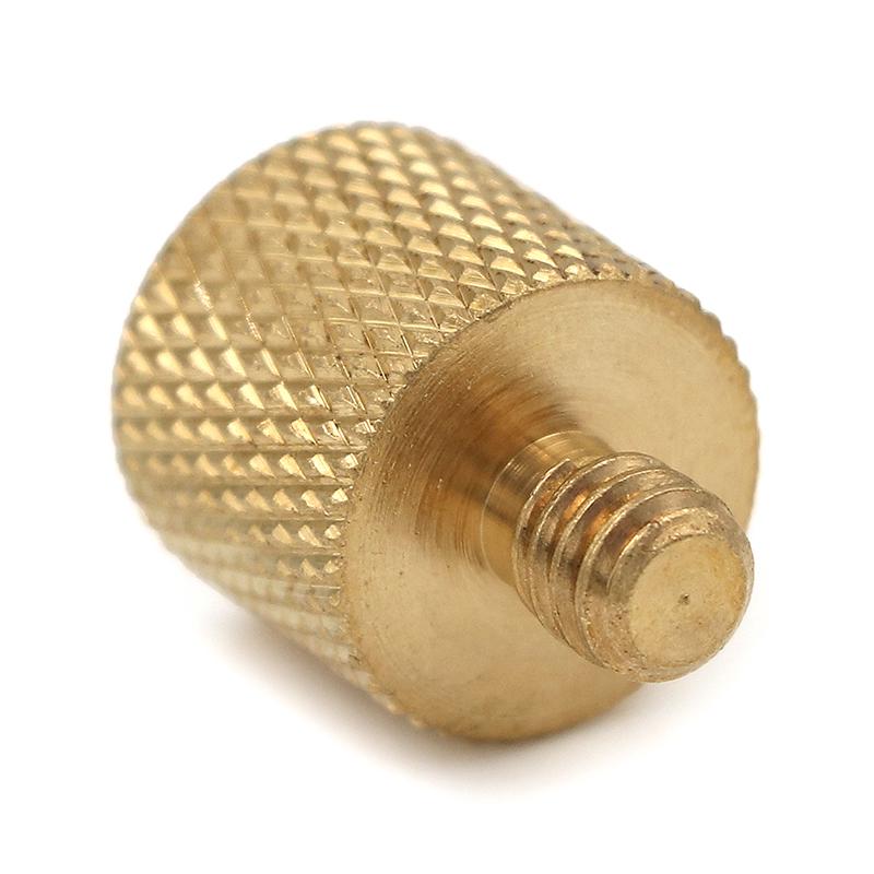 1 bucată trepied cameră filet șurub Adaptor 3/8 la 1/4 mamă convertor alamă