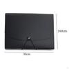 A4 Expandable File Folder Document Files Holder Letter Size with Snap Button Wallet Envelope