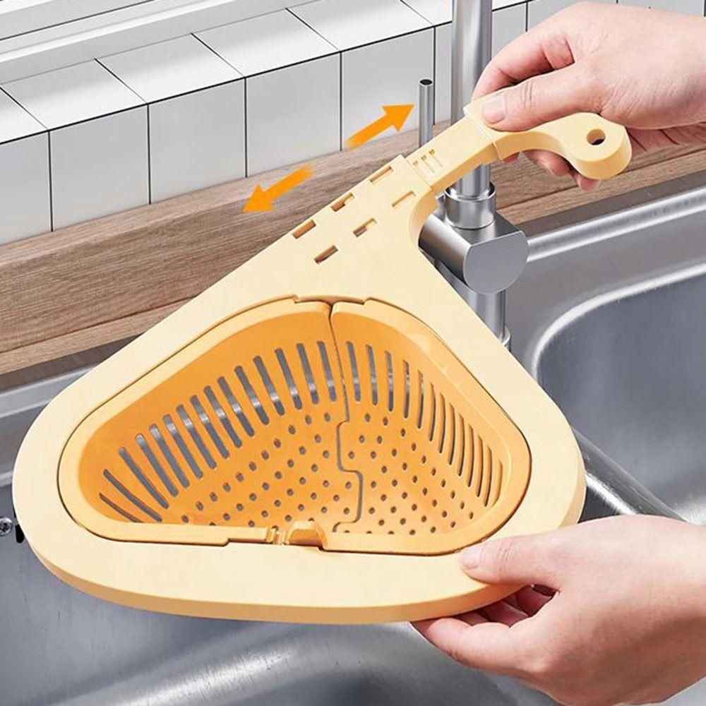 Press Dumping Waste Sink Hanging Drain Basket Separate Anti-leak Detachable Openable Bottom Cover Kitchen Sink Filter Strainer