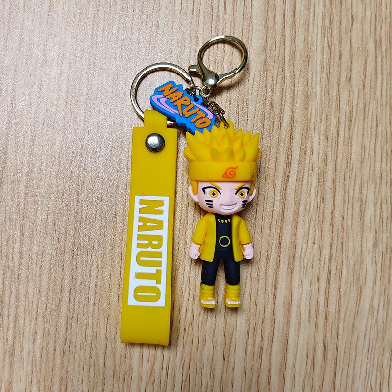 Naruto Character Keychain: Naruto, Hinata, Kakashi, Sasuke, Jiraiya Pendant Doll Keyring
