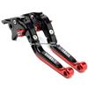 Compatible with Yamaha FZS150V2/V3, FZR150V2 for Modification: Folding Brake, Clutch, and Handbrake Levers.