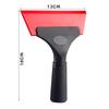 5-Inch Soft Rubber Wiper for Car Glass & Bathroom with Anti-Slip Handle