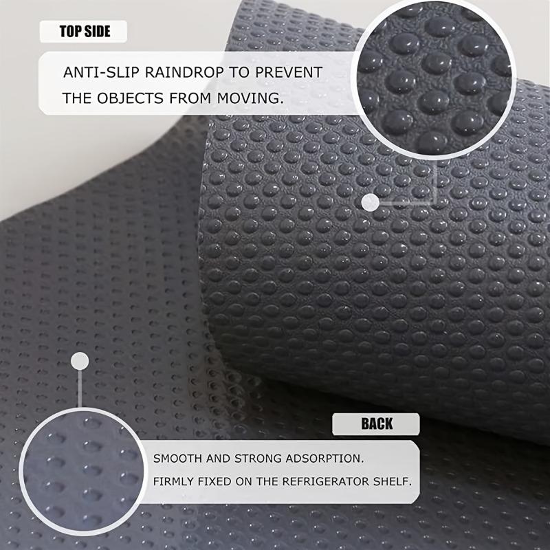 4pcs Washable Waterproof Refrigerator Liner, Oil and Water-resistant Freezer Shelf Pad, Glass Shelf Cabinet Drawer Cover Mat