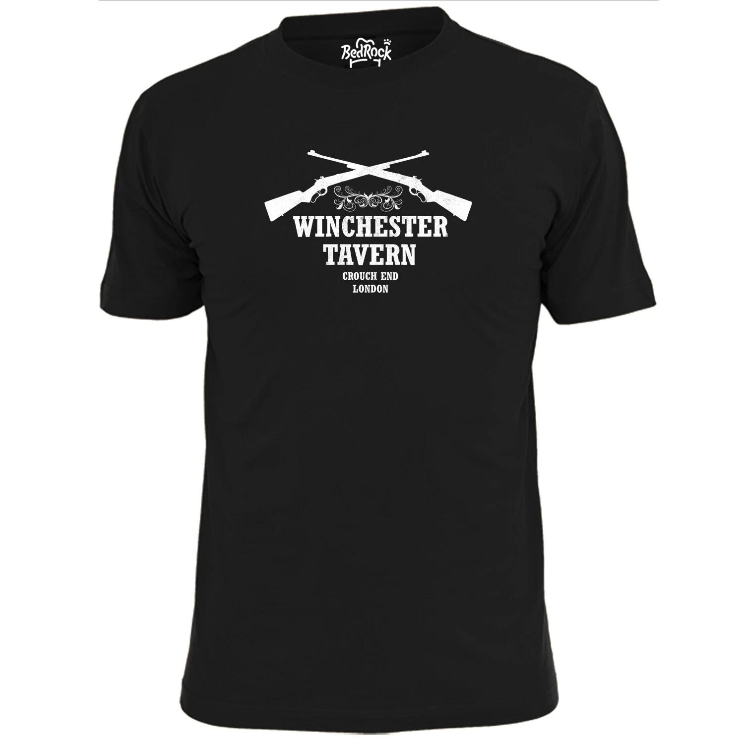 Mens Winchester Tavern T shirt Sean Of The Dead Zombies XL