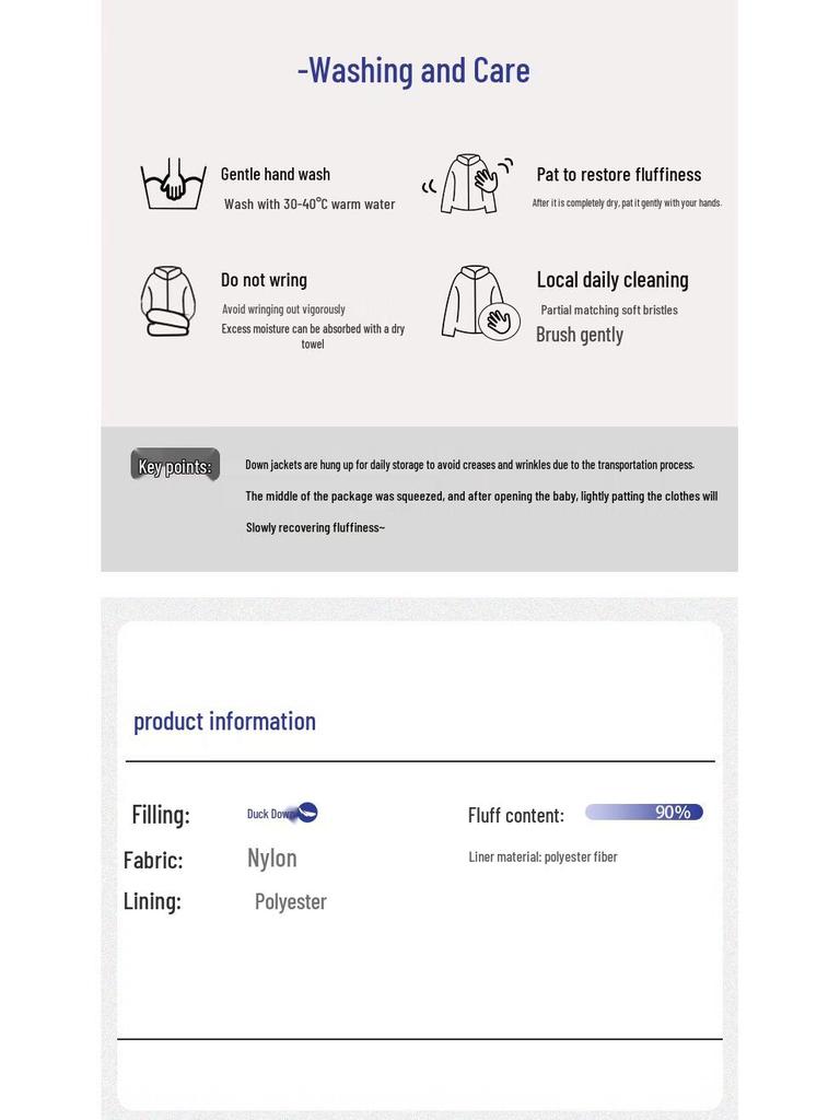 XueZhongFei Women's Long Hooded Down Jacket