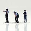 Figreal 1/64 Police Officer 004 (13) 3-figure Set