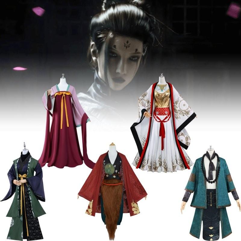 Wukong Myth Black Character Halloween Costume Set Performance Clothes Cosplay