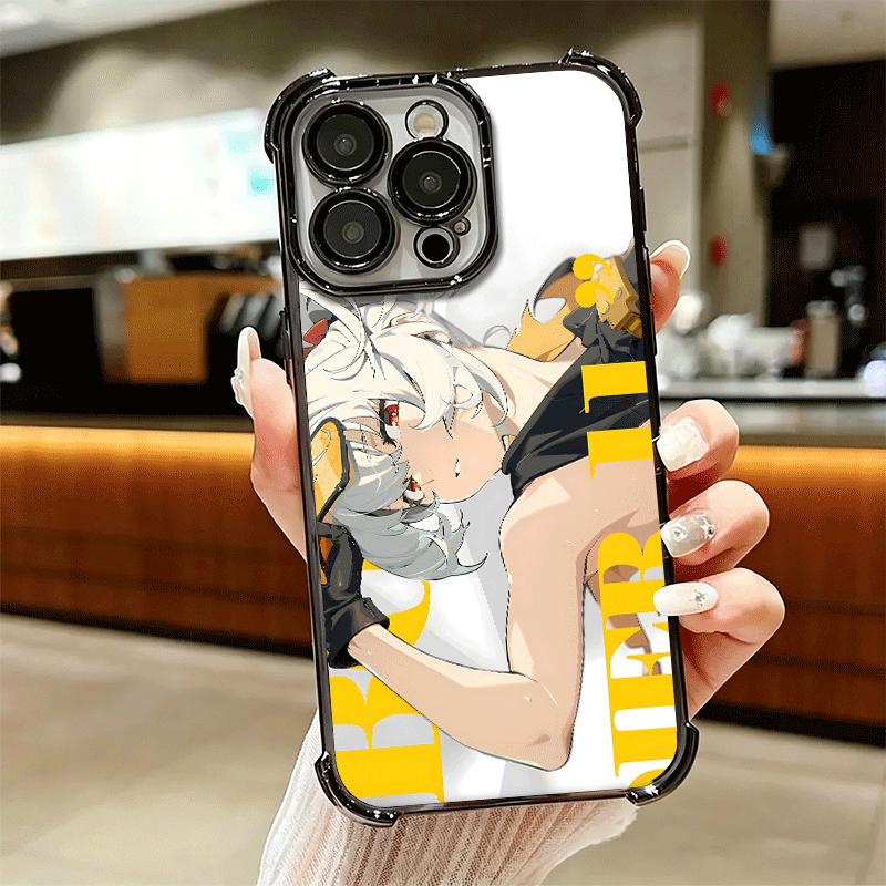 Zenless Zone Zero ZZZ Desgin Soft Phone Case For iPhone 15 16 17 Air 14 Pro Max 16E Plus 13 12 Mini Plating Anti-Fall Fundas