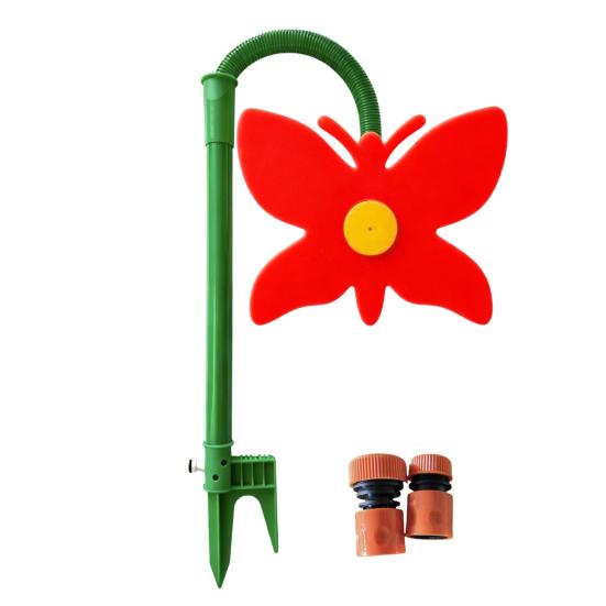 Aspersor de Jardín de Mariposas, Aspersor de Agua para Césped Giratorio de 360 Grados, Divertido Aspersor de Mariposa Danzante para Riego de Jardín en el Patio, Perros Niños Exterior