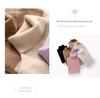 Women's High-Neck Cashmere Wool Pullover - Thick, Solid Color, Loose Fit, Autumn/Winter Sweater