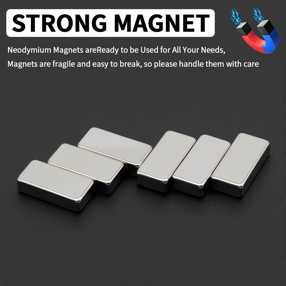 20x10x5mm Powerful Neodymium Magnet N35 NdfeB Permanent Magnetic imanes Block Super Strong Fridge Magnets DIY