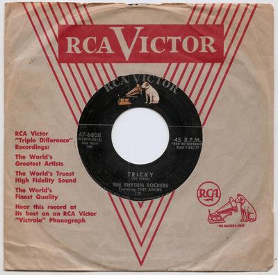 7inch Record RHYTHM ROCKERS, CHET ATKINS - Tricky / Peanut Vendor 476808 RCA VICTOR 1957 US Country/Folk Used