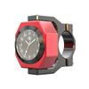 High Quality CNC Aluminum Alloy 4Color 22-28mm Adjustable Motorcycle Waterproof Luminous Handlebar Mount Clock