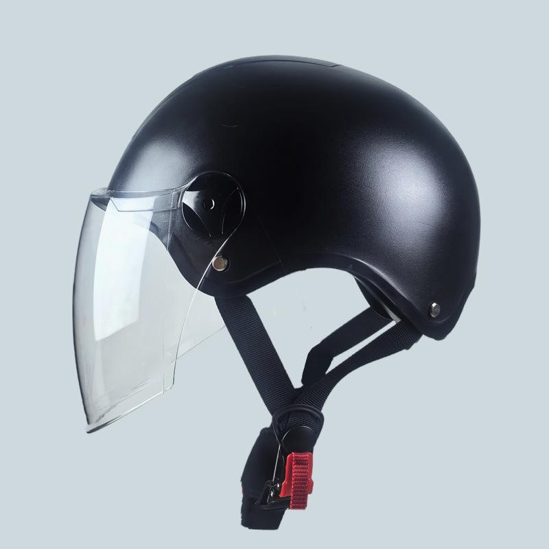 7XL Extra Large Electric Bicycle Helmet for Men, Fits Head Circumference 65-75cm, Plus Size Motorcycle Half Helmet.