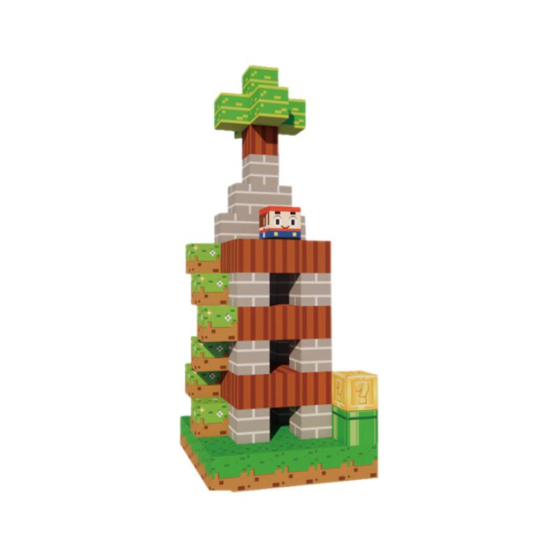 Magnetic Building Block Set: Children's Cross-border Assembly Toy Gift Box