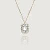 [14K/Moissanite] Lake Carat Necklace (0.5ct)