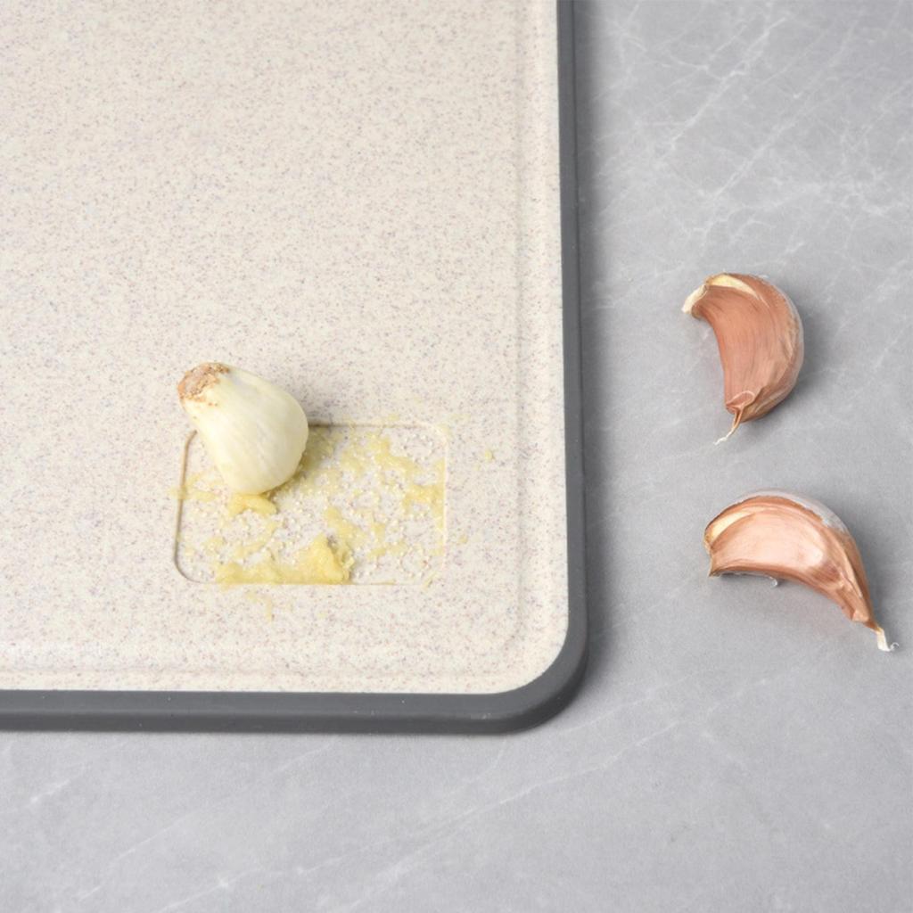 Food Cutting Board Non Slip Lightweight Food-Safe Thick Kitchen Tool Meal Prep Fruit Cheese Chopping Board For Home Dorm