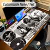 Large Mouse PadBenson Boone Custom Name Text Personalized Desk Mat Non Slip Gaming Pad