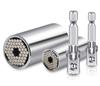 Spurtar Universal Socket Set of 2 with Versatile Socket for Maintenance and 54 Steel Compatible with Impact Drivers and Power Screwdrivers (11-32mm &