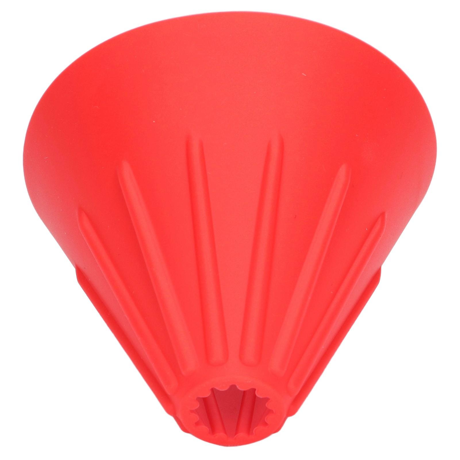 

Silicone Coffee Dripper Portable Reusable Folding Coffee Filter for Travel Camping Office HomeRed красный