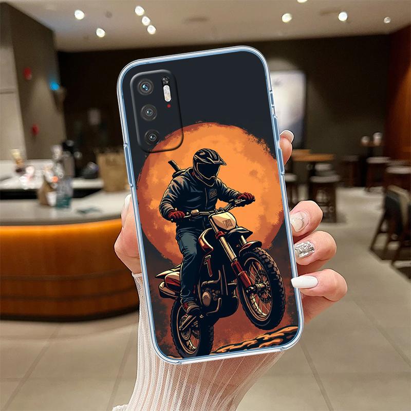 UP38 Motorcycle Racing Transparent Phone Case for Motorola Moto Edge 20 30 40 50 S30 Fusion Ultra Pro Neo Lite + G200 G23