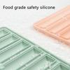 2Pcs Food Grade Silicone Ice Cube Tray Long Cylinder Ice Cube Mold Reusable Ice Maker for Soup Freezer Wine Juice