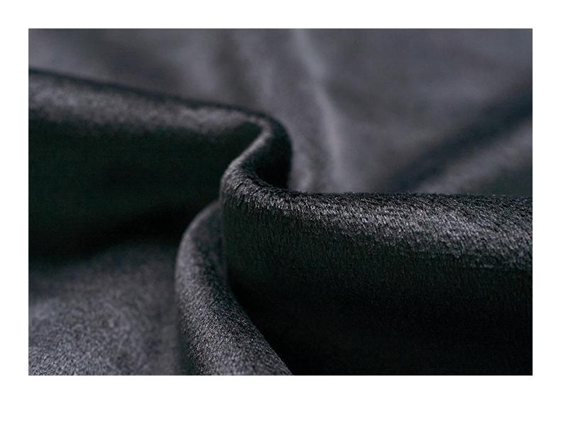 Men's Silver Fox Velvet Warm Round Neck Sweatshirt - Loose, Casual, Plus Velvet, Thickened for Autumn/Winter.