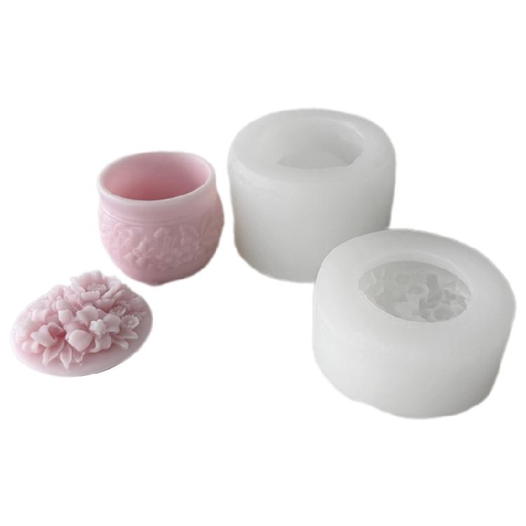 Customizable Storage Box Mould Flower Container Molds Jewelry Organizer Mould