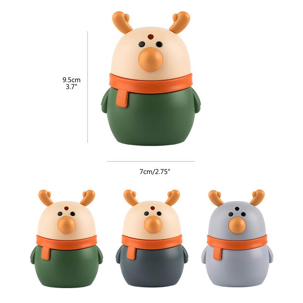 Cute Cartoon Auto Push Type Toothpick Holder Household Storage Toothpick Bottle Box Toothpickcase Table Decor