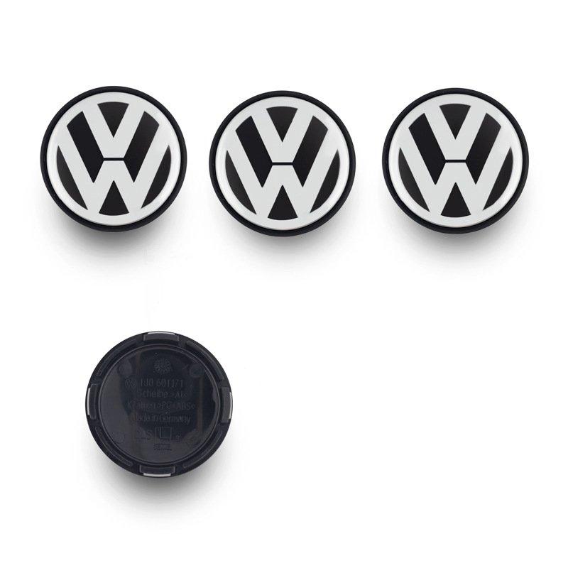 (56mm nálepka) 4ks 3D nový pro Volkswagen Znak auta Kryt středu náboje kola Odznak kryty nálepka Obtisk styling Příslušenství