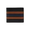 COACH 3 IN 1 Wallet Leather Wallet Men's Black & Brown 3007-QBR64
