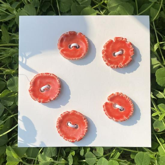 Rainbow Ceramic Button Fasteners for DIY Knitting & Doll Clothes (12/15mm)