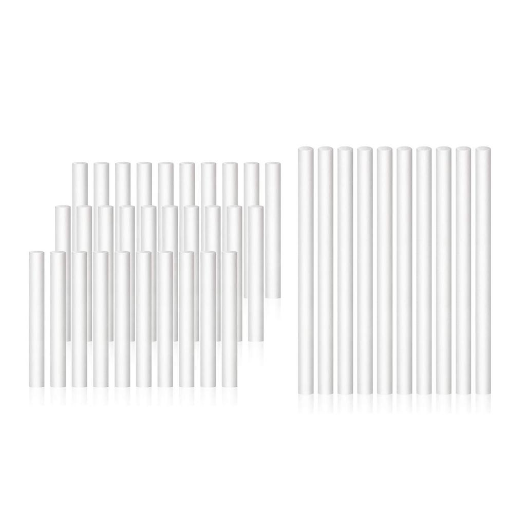 40pz Filtri in Cotone per Umidificatore Bastoncini Sostitutivi per Diffusori di Aromi Portatili Umidificatori Alimentati da USB Parte
