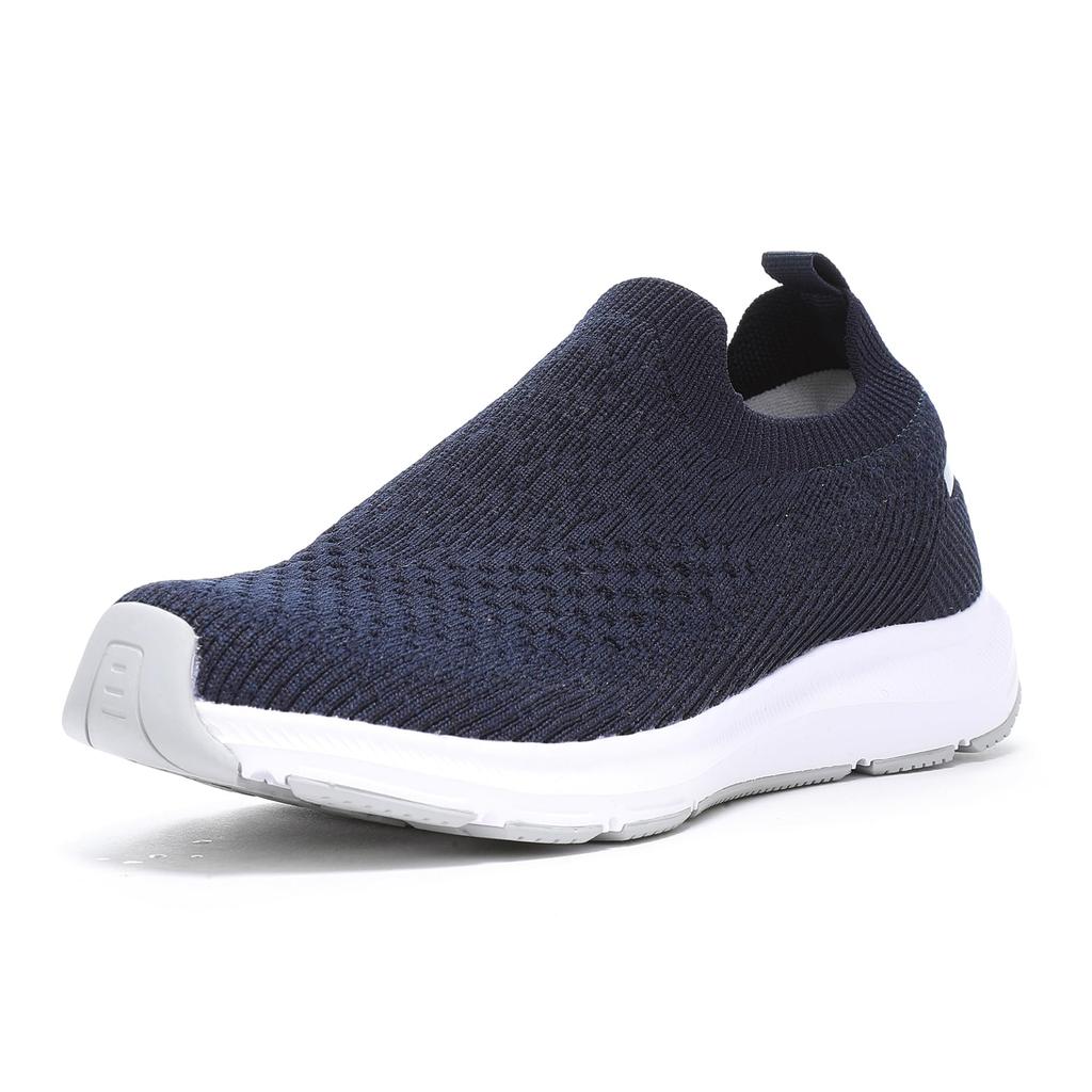 Moonstar Synergy Cushion Soft Shock Wide SNGY Cm Lightweight, Slip-On, Cushioned, Absorbing, Breathable, Fit, 3E, Women's, L22, Indigo, 23.0