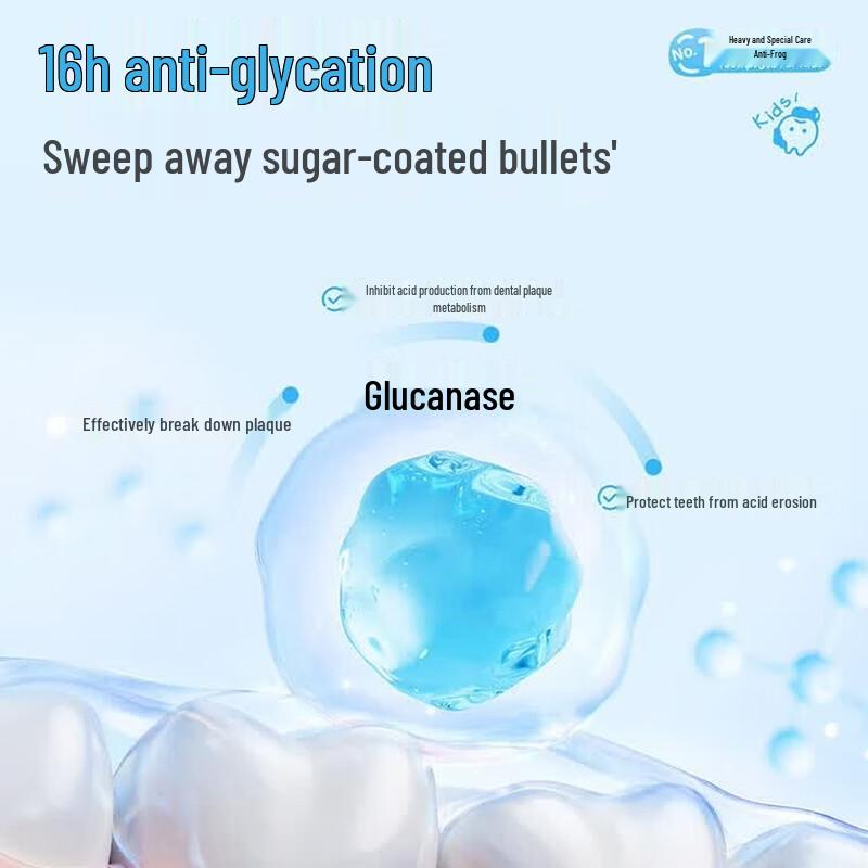 RUNBEN Kids Anti-Cavity Fluoride Toothpaste
