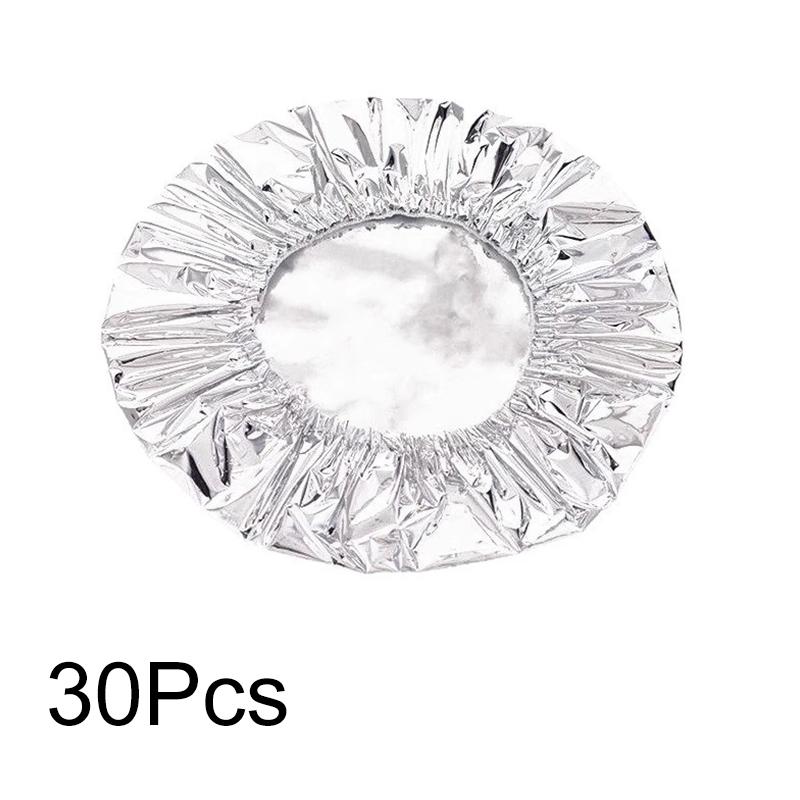 10/30Pcs/Bag Heat Preservation Picnic Food Storage Covers Takeaway Aluminum Foil Film Heat-resistant