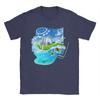 Frutiger Aero World Vaporwave TShirt Men  Funny Cotton Tee Shirt Crewneck Short Sleeve T Shirt Birthday Present Clothing