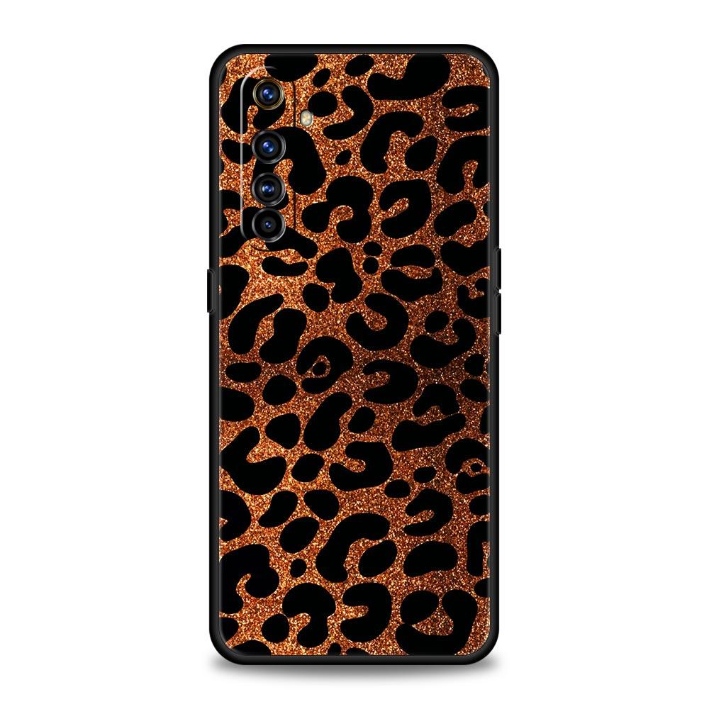 

Sexy Trendy Leopard Print Phone Case For Realme 13 12 10 9 8 7 GT3 GT5 GT2 Pro Plus 5G C21 C25 C35 GT Neo 2 3 3T 5 Cover Realme 12 Pro 5G
