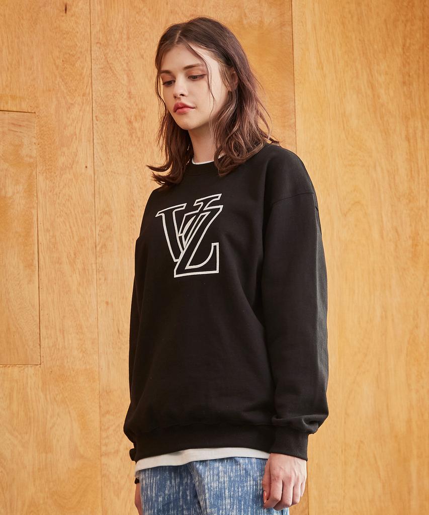 Bajal Vz Applique Sweatshirt Black