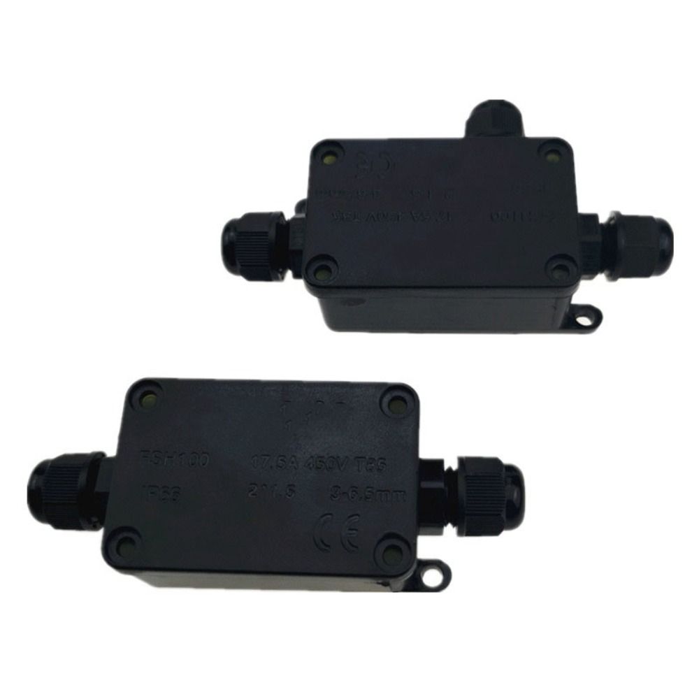 2-Way 3-Way Sealed Cable Connector IP66 Electrical Cable Box IP66 Junction Box  Garden Projects