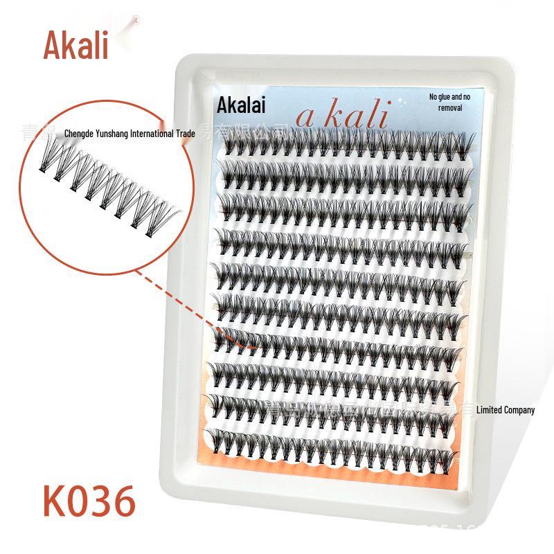 20P D Curl High Imitation Self-Grafting False Eyelashes